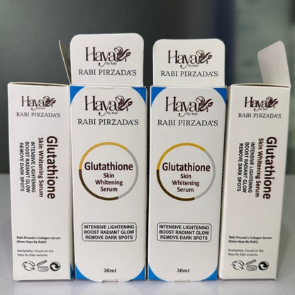 Haya Glutathione Skin Whitening Serum 30ml | Brightening, Anti-Aging & Dark Spot Remover