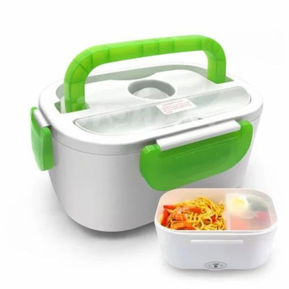 Portable Electric Heating Lunch Box with Leak-Proof Design & Soup Tray