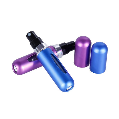Portable Refillable Mini Perfume Atomizer | Travel-Size Spray Bottle | 5ml | Random Colors