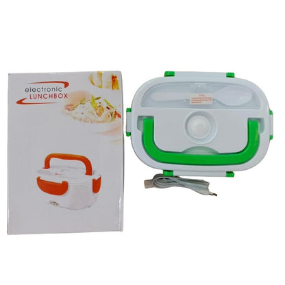 Portable Electric Heating Lunch Box with Leak-Proof Design & Soup Tray