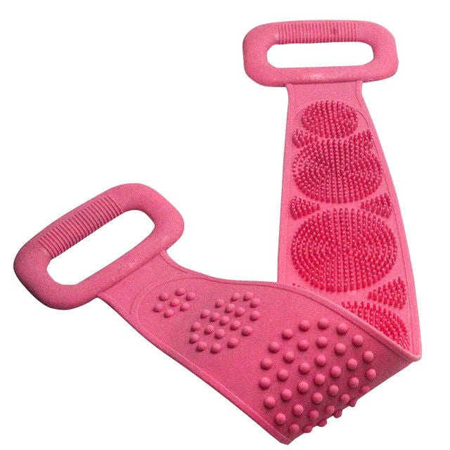 Magic Silicone Brushes Bath Towels | Rubbing Back Mud Peeling Body Massage Shower Extended | Scrubber Skin Clean Brushes Bathroom