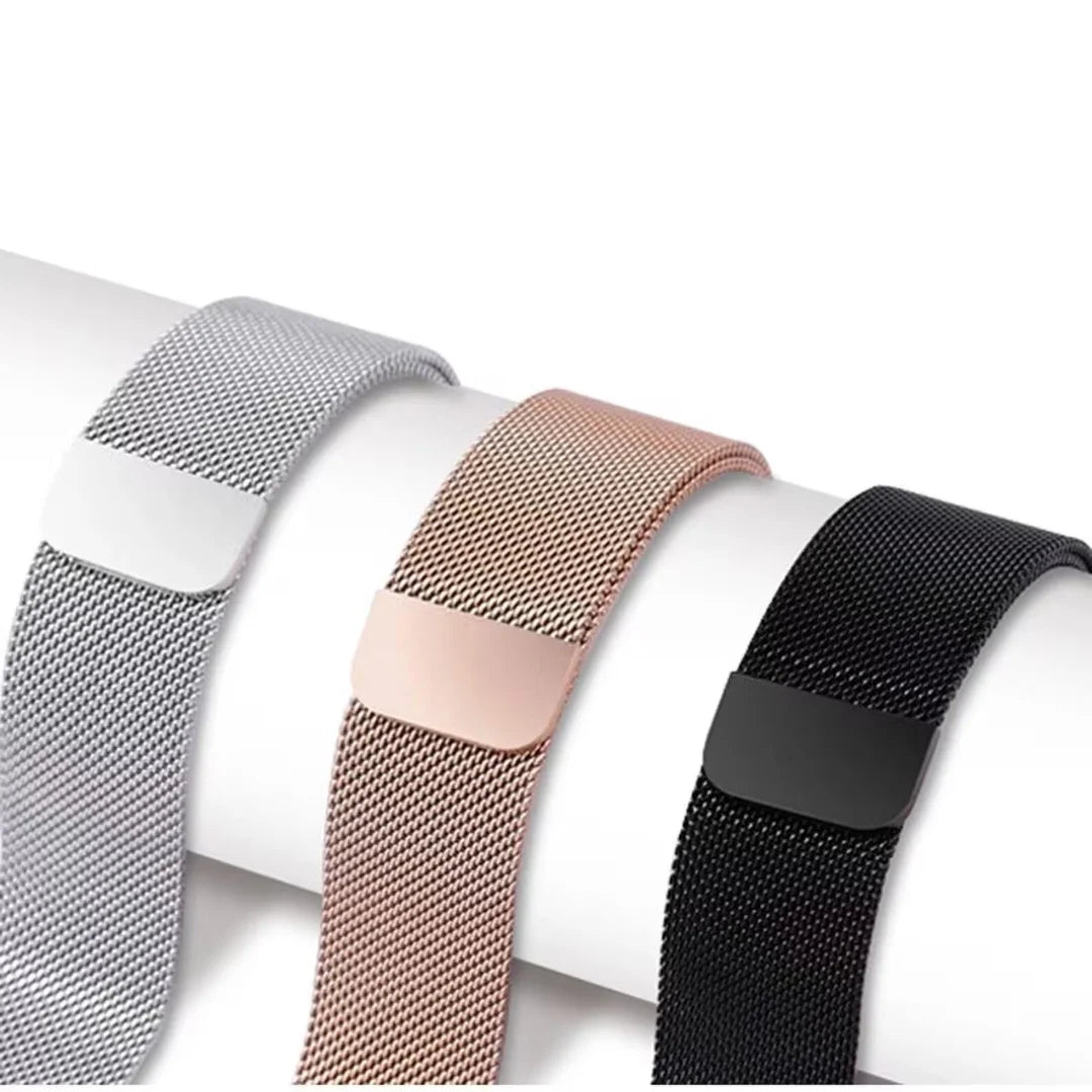 Grey | Apple Watch Milanese Magnetic Loop Strap | Stainless Steel Band  | 42mm / 44mm / 45mm