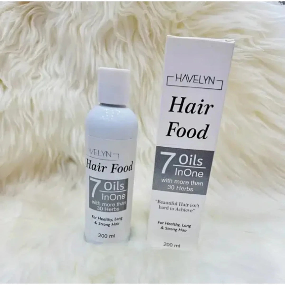 Havelyn Hair Food Oil 200ml | 7 Oils & 30+ Herbal Extracts for Strong & Healthy Hair