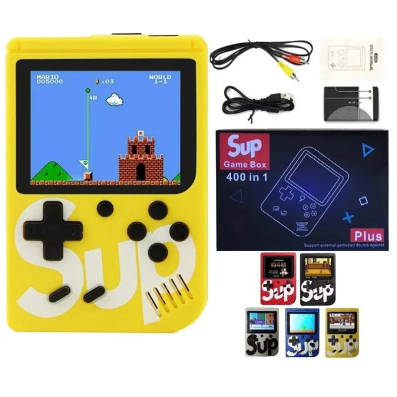 SUP Game Box Portable Console | 400 Classic Games in 1 Entertainment Device