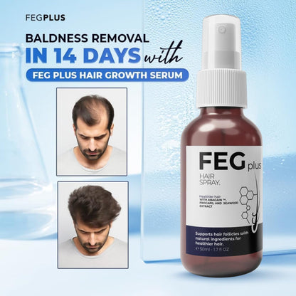 FEG Plus Hair Growth Spray 50ml | Anti-Hair Loss & Regrowth Solution