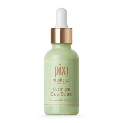 Pixi Overnight Glow Serum 30ml Exfoliating Brightening Serum with 10% Glycolic Acid and Vitamins