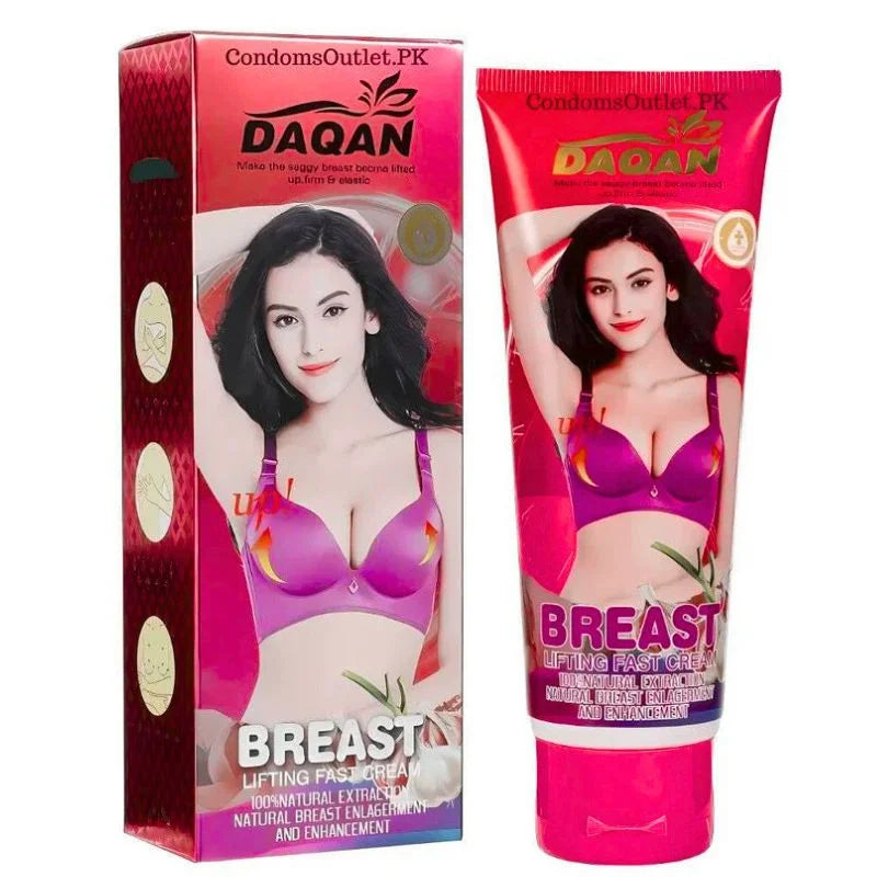 Daqan Breast Lifting Fast Cream  | Firming, Tightening & Skin-Nourishing Herbal Formula