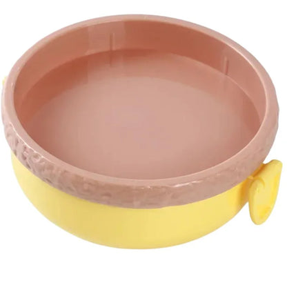Hamburger Shaped Kids Lunch Box  | Portable Multi-Layer Food Container for School & Travel